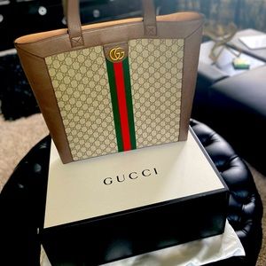 Gucci Ophidia soft GG Supreme large tote